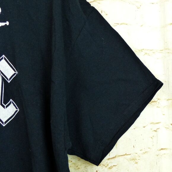 AC/DC Liquid Blue T-Shirt Mens XXL Black Rock Evolution 2012 Logo Band Music - Picture 6 of 8